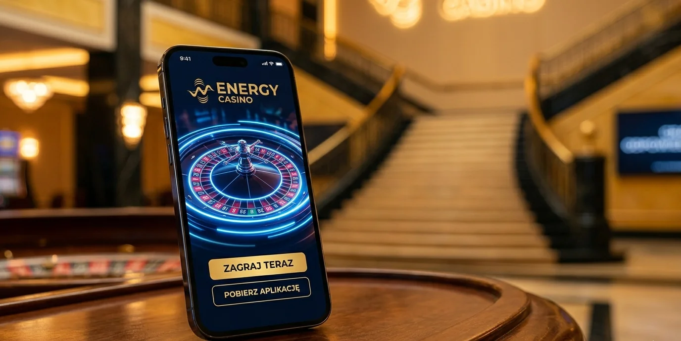 Energy Casino aplikacja mobilna z grą w ruletkę na żywo